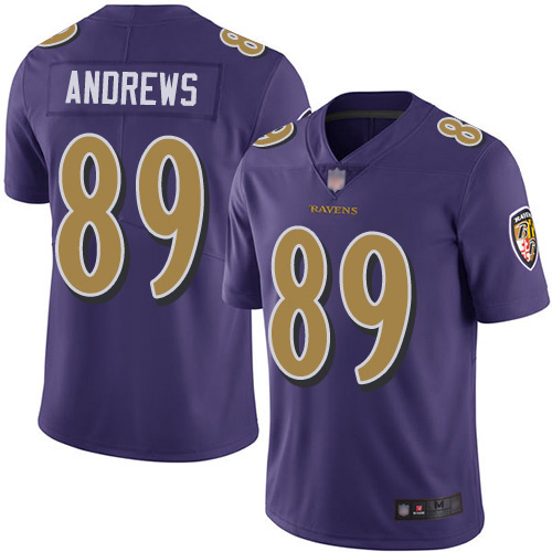 Baltimore Ravens Limited Purple Men Mark Andrews Jersey NFL Football #89 Rush Vapor Untouchable->women nfl jersey->Women Jersey